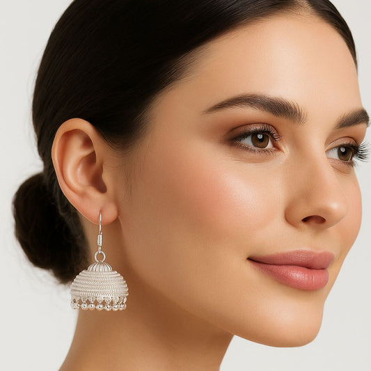 Silver Colour Earring